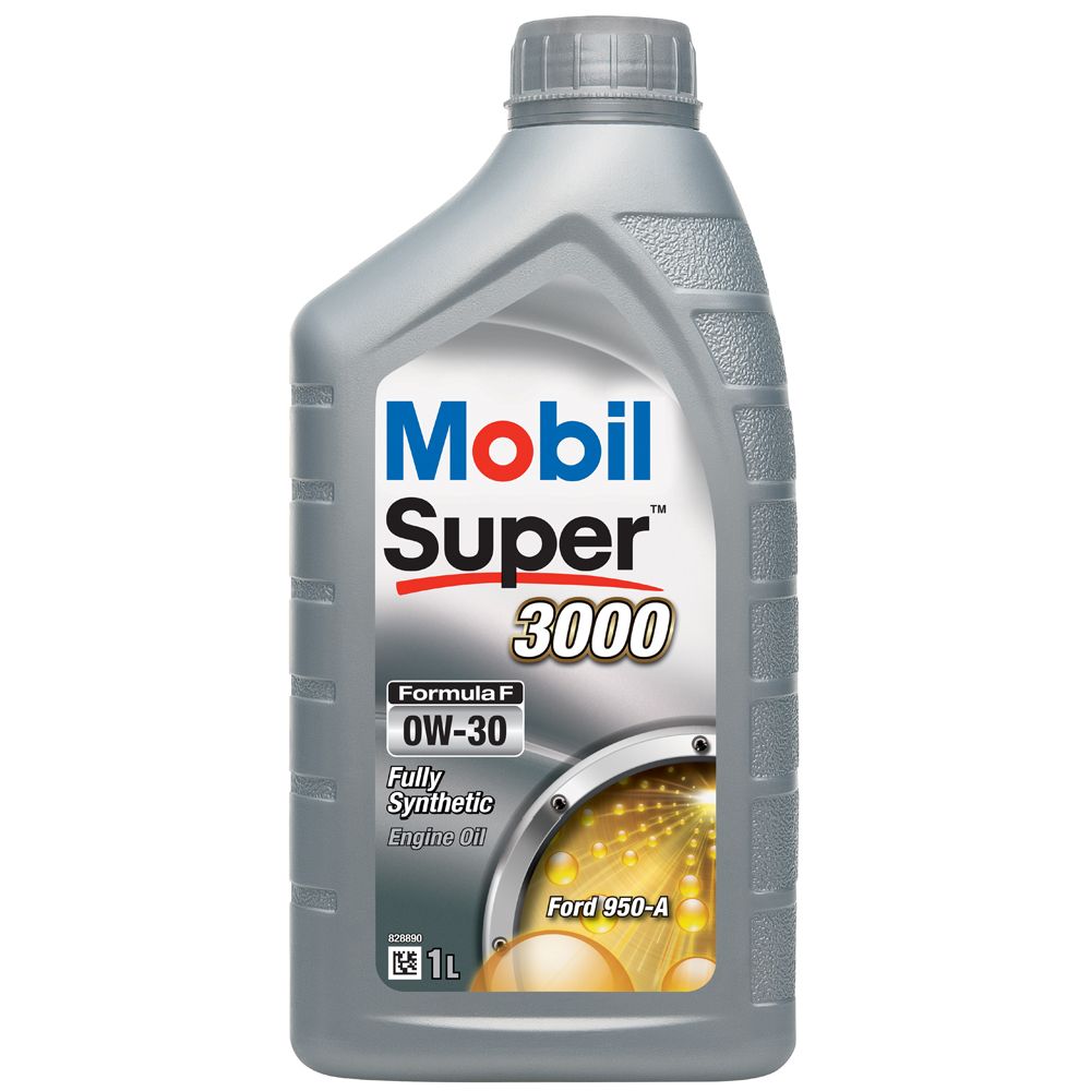 Mobil Super 3000 Formula F 0W-30 1 l moottoriöljy