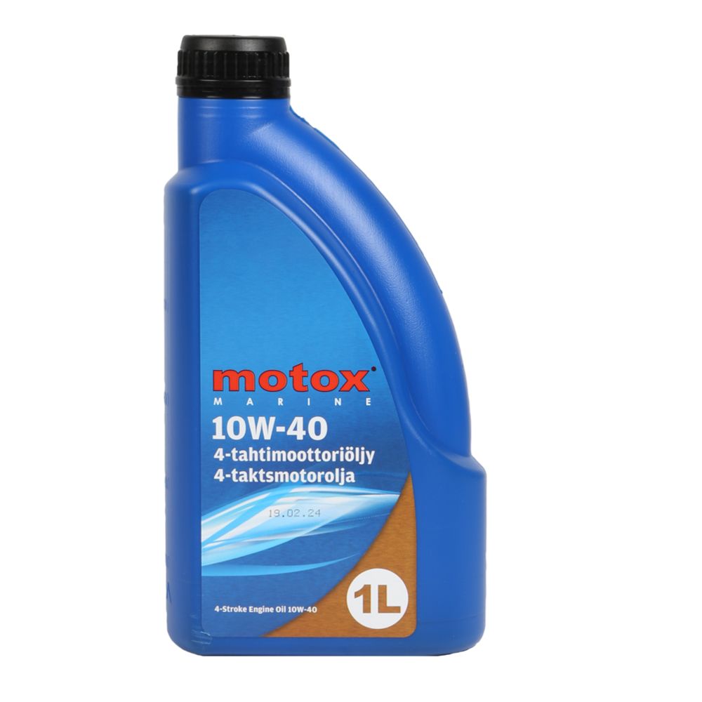 Motox Marine 4T FCW 10W-40 paadimootoriõli, 1 l