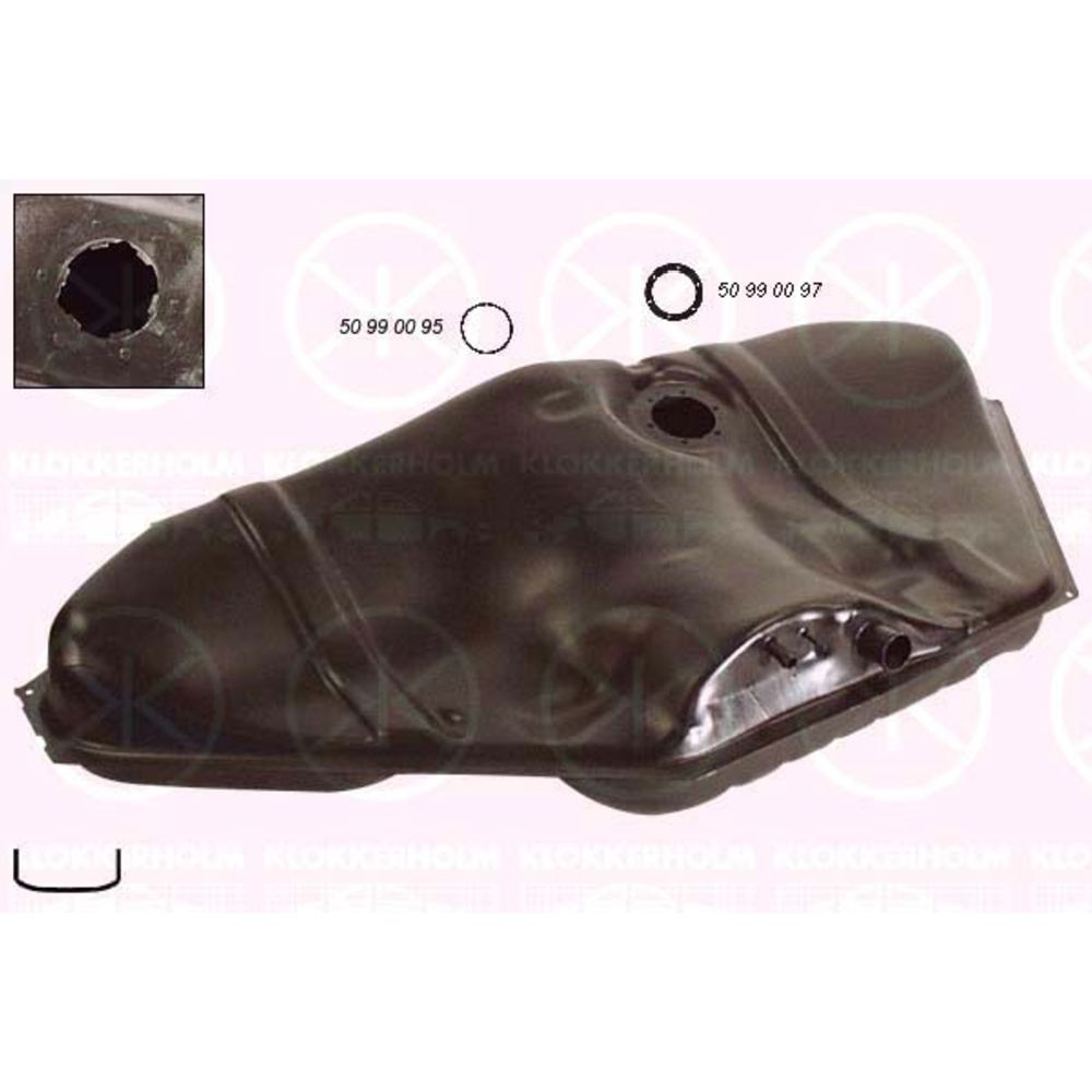 Polttoainetankki 50-76006