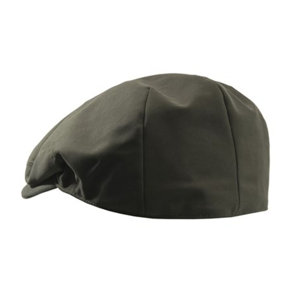 Beretta Waterproof Flat Cap vedenpitävä lakki, vihreä XL