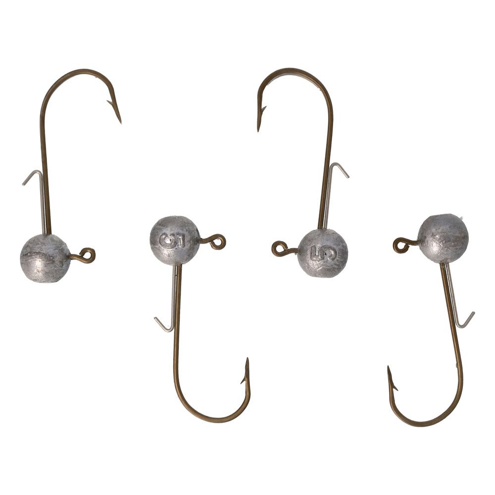 Eagle Claw jiggskalle 4 st