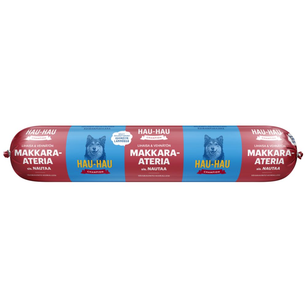 Hau-Hau Champion Makkara-ateria nautaa 500 g
