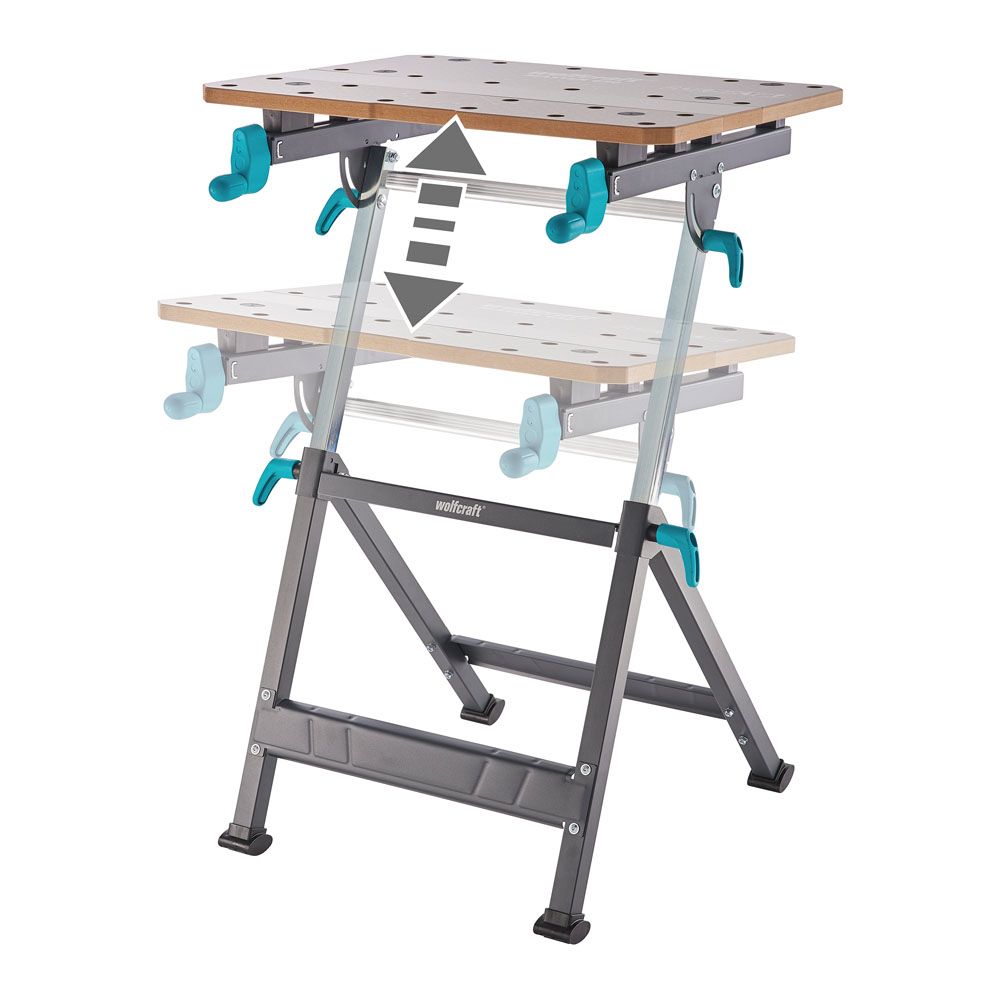Wolfcraft Master 650 Ergo säädettävä työpöytä