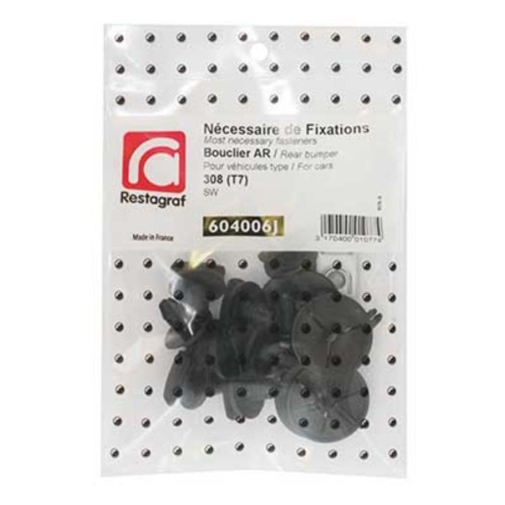 Kinnituskomplekt Peugeot tagapamper 604006J 16 osa