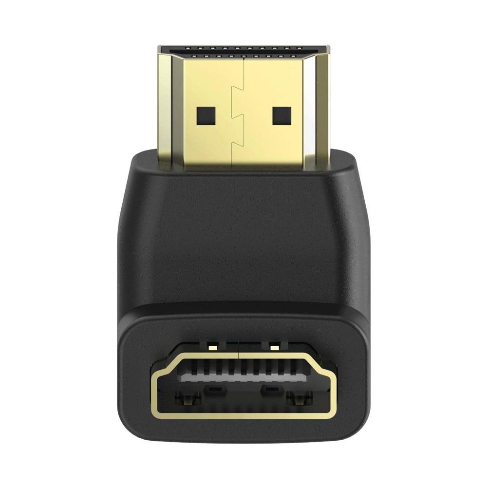 Hama HDMI-vinkeladapter, HDMI hane – HDMI hona, 270°, 4K