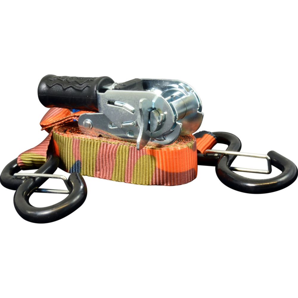 Quickloader kuormaliina salpakoukuilla, 800 kg, 25 mm x 4 m, 2 kpl