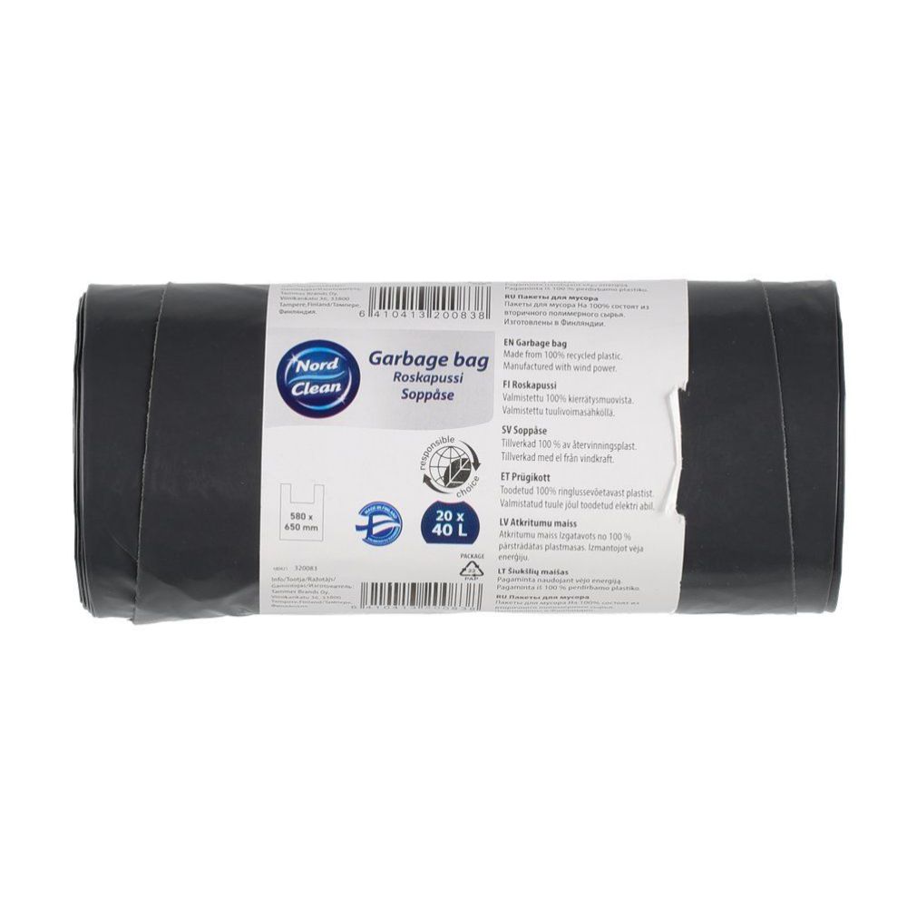 Nord Clean soppåse 40 L 20 st.