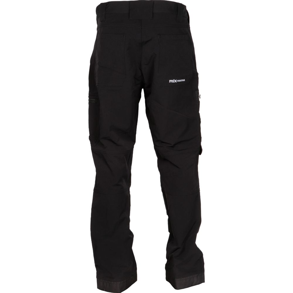 MTX Workgear reisitaskuhousut stretch musta