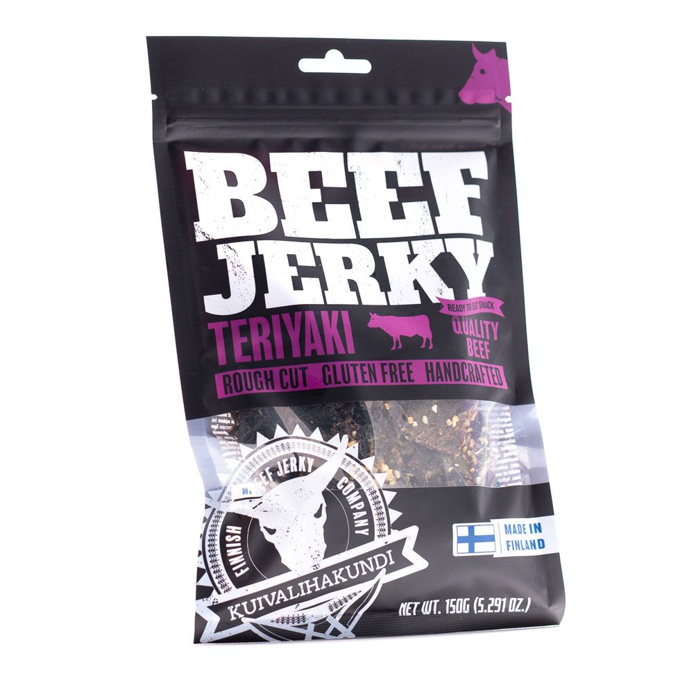 Kuivalihakundi Beef Jerky Teriyaki kuivaliha 150 g