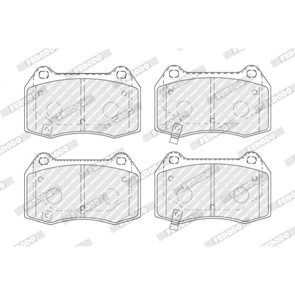 Piduriklotside komplekt 22-0748