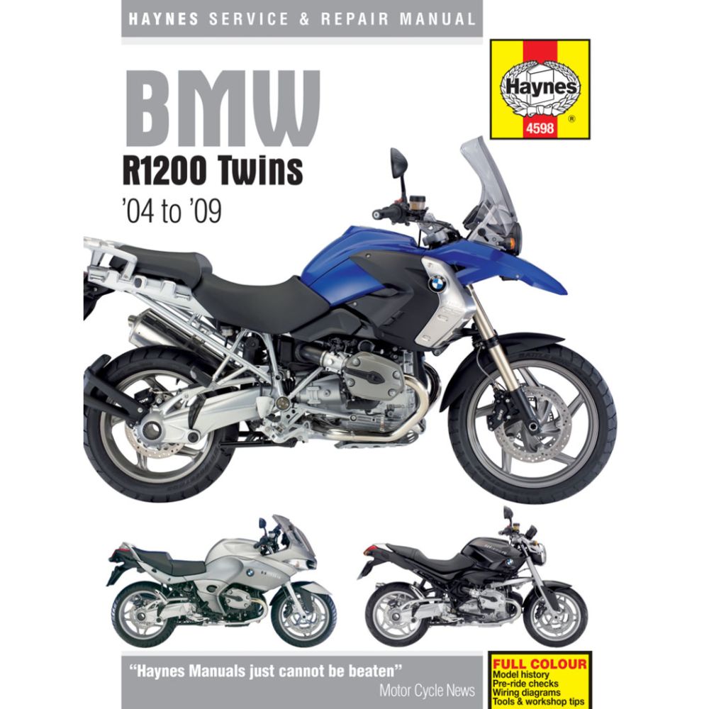 Korjausopas BMW R1200 04-06 englanninkielinen