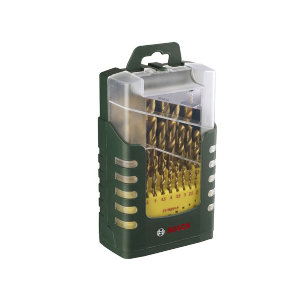 Bosch HSS-Tin metalliporanteräsarja 1-13 mm 25 osaa