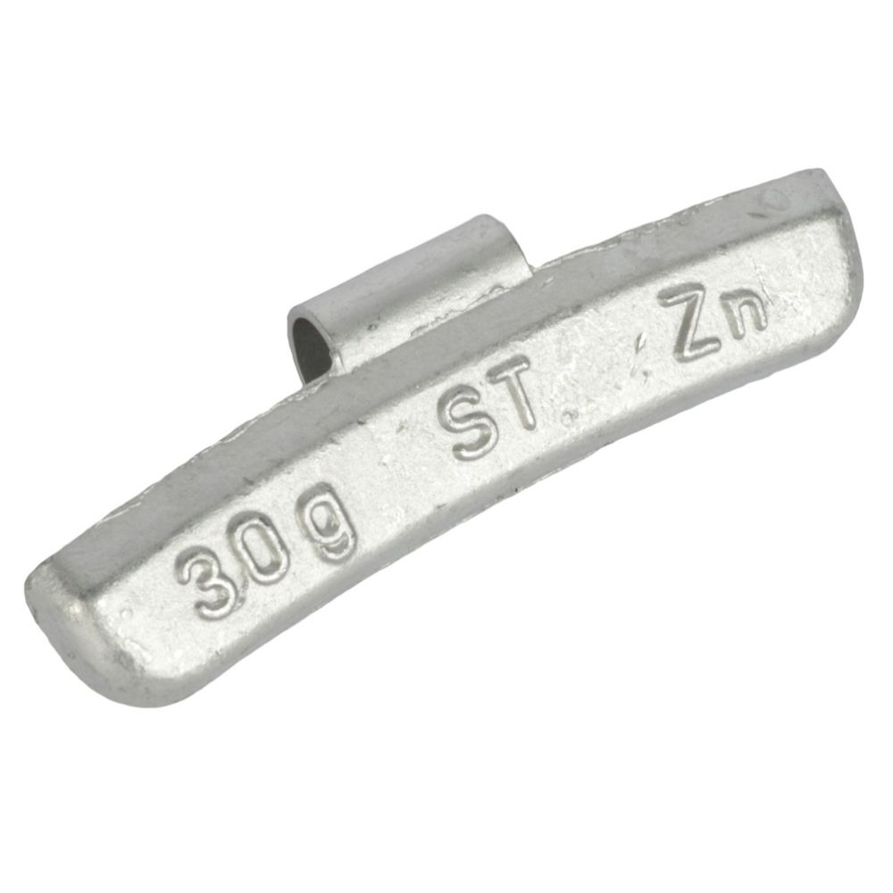Italmatic päällystetty lyöntipaino alumiinivanteelle 30 g (Zn), 100 kpl