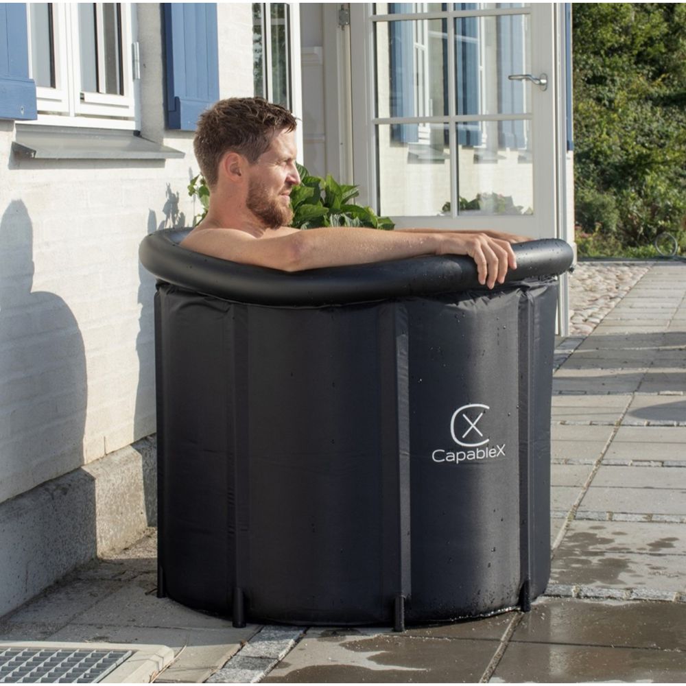 CapableX Ice Bath kallbadtunna 85 x 75 cm