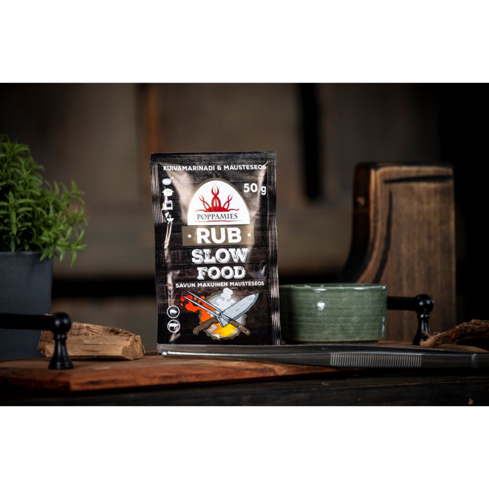 Poppamies Rub Slow Food kryddmix 50 g