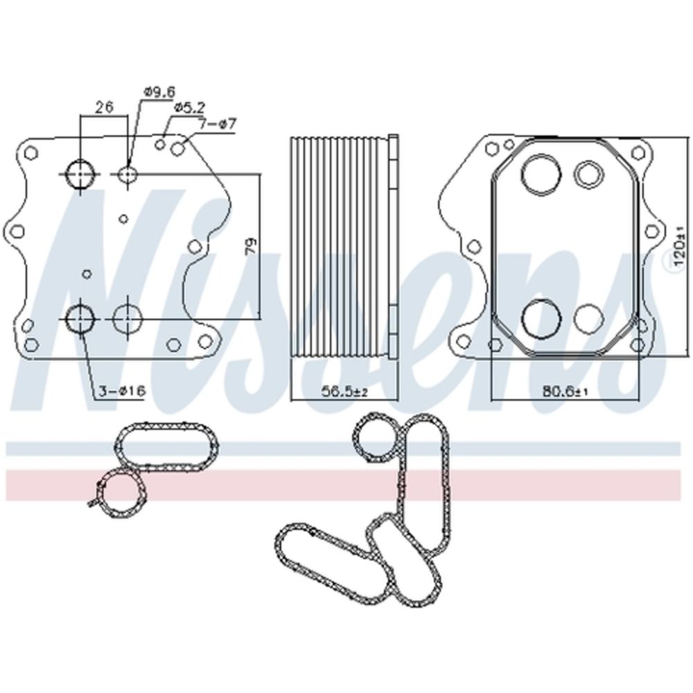 Öljynjäähdytin 30-04286