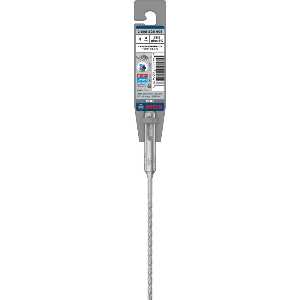 Bosch poravasaranterä SDS plus-5X