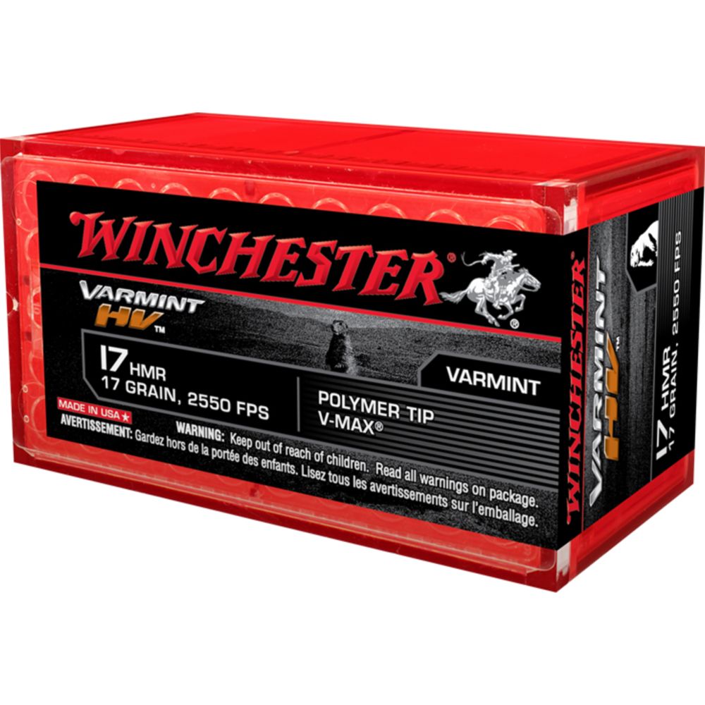 Winchester .17 HMR Supreme V-MAX 17 gr 50 kpl