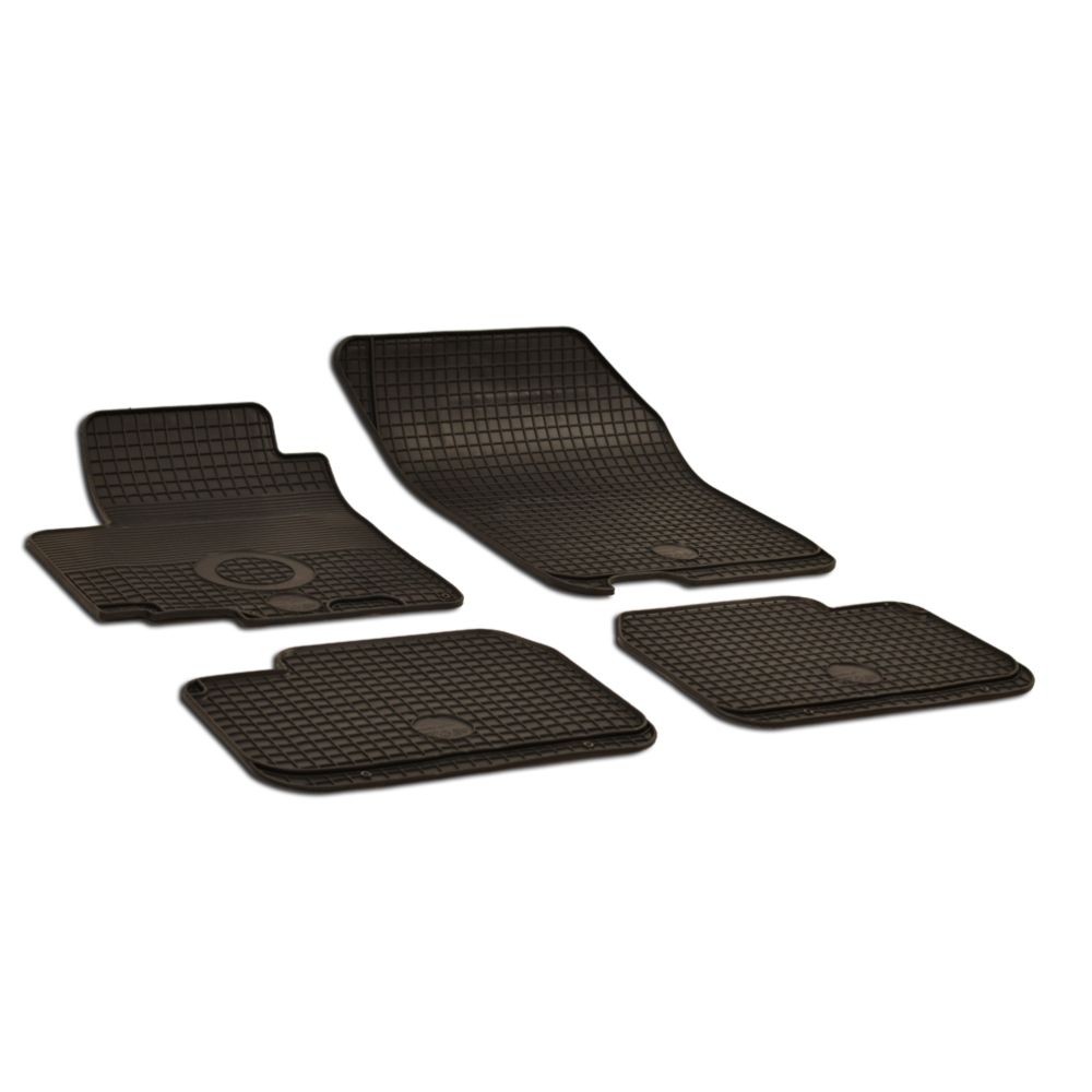 Kummimattide komplekt, Fiat Sedici, Suzuki Swift, Suzuki SX4, 2004—, must