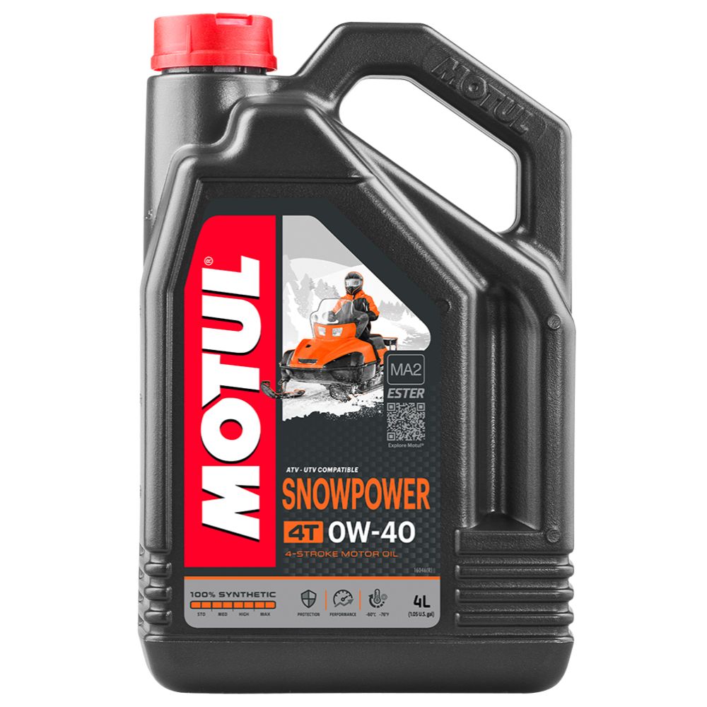 MOTUL SnowPower 0W-40 4T täyssynteettinen 4L