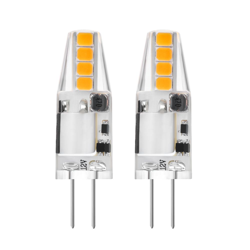 LED-lamp, 12 V, G4, 1,8 W, 3000 K, 200 lm, 2 tk
