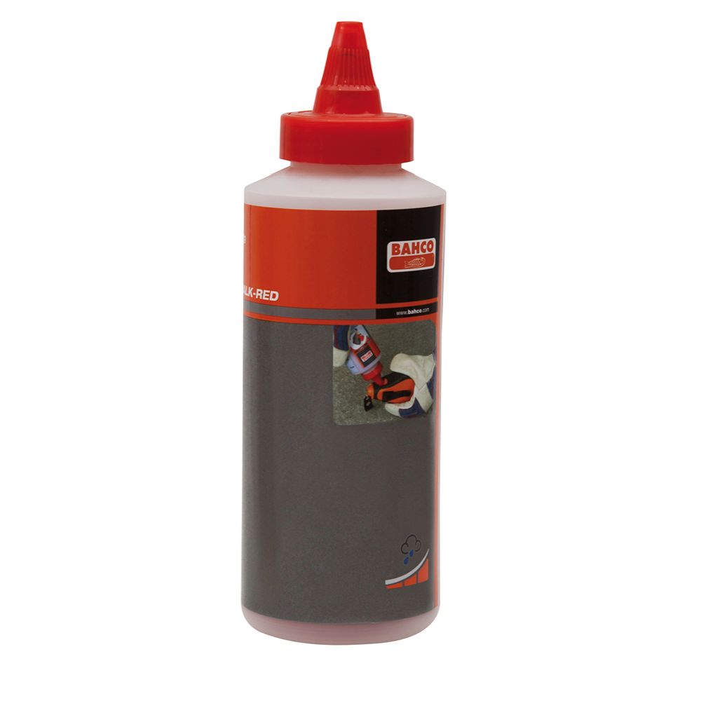 Bahco CHALK-RED snörslåkrita röd 227 g