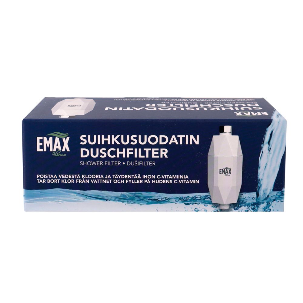 Emax Home Diamond suihkusuodatin valkoinen