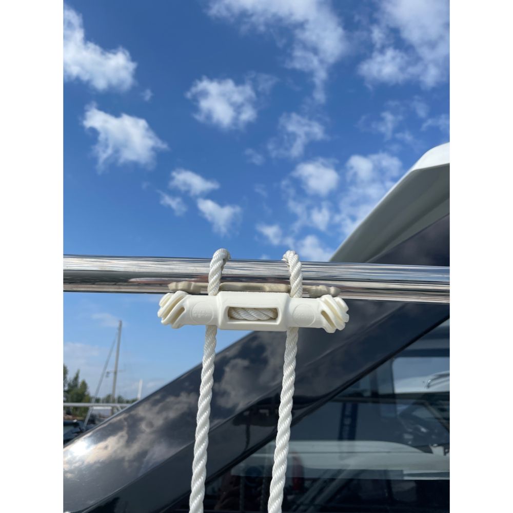 Snubber Fender lepuuttajan kiinnike valkoinen 2 kpl
