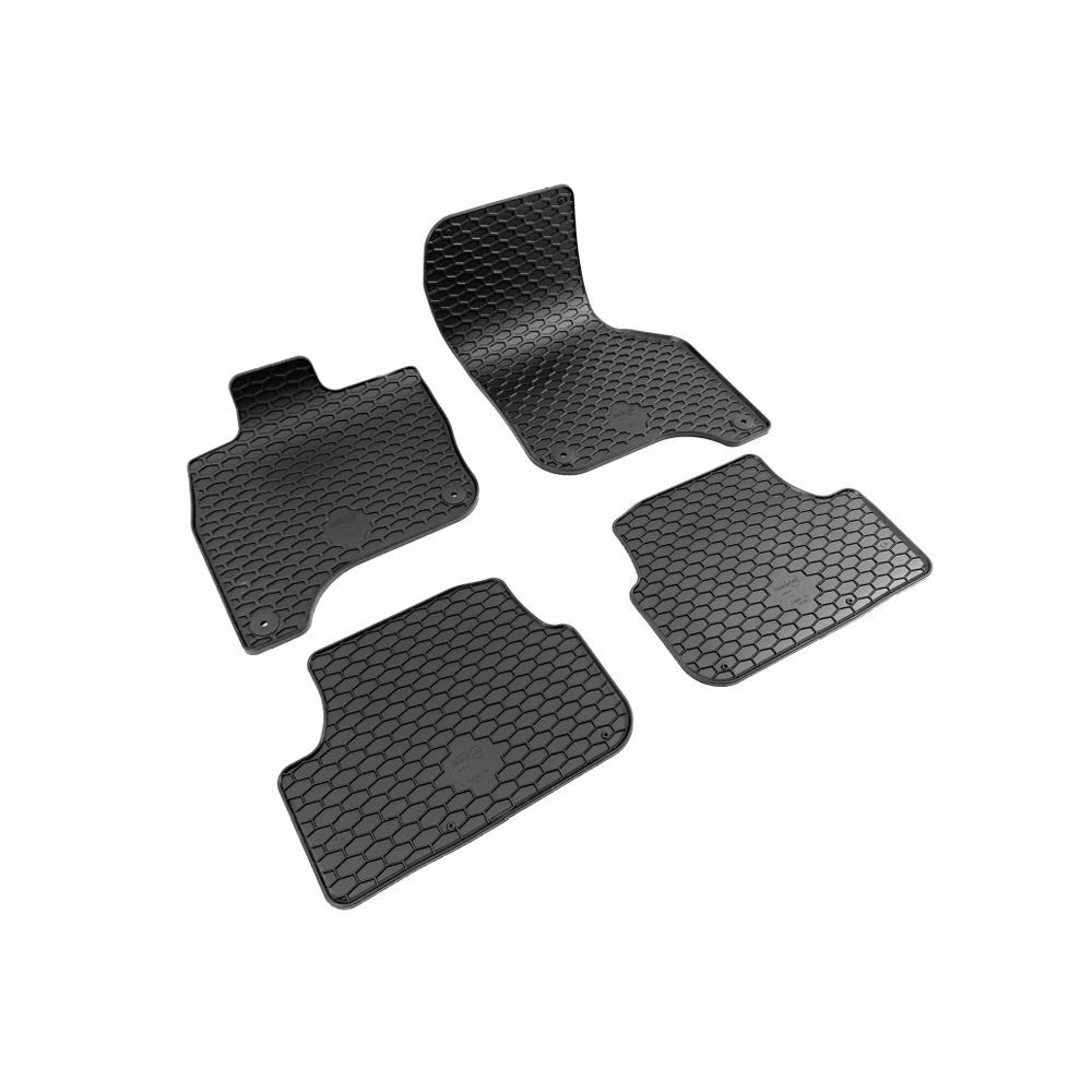 Gummimattsats VW e–GOLF (14–20) svart