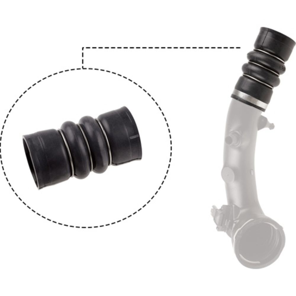 Insugsluftrör, turbo 30-02500