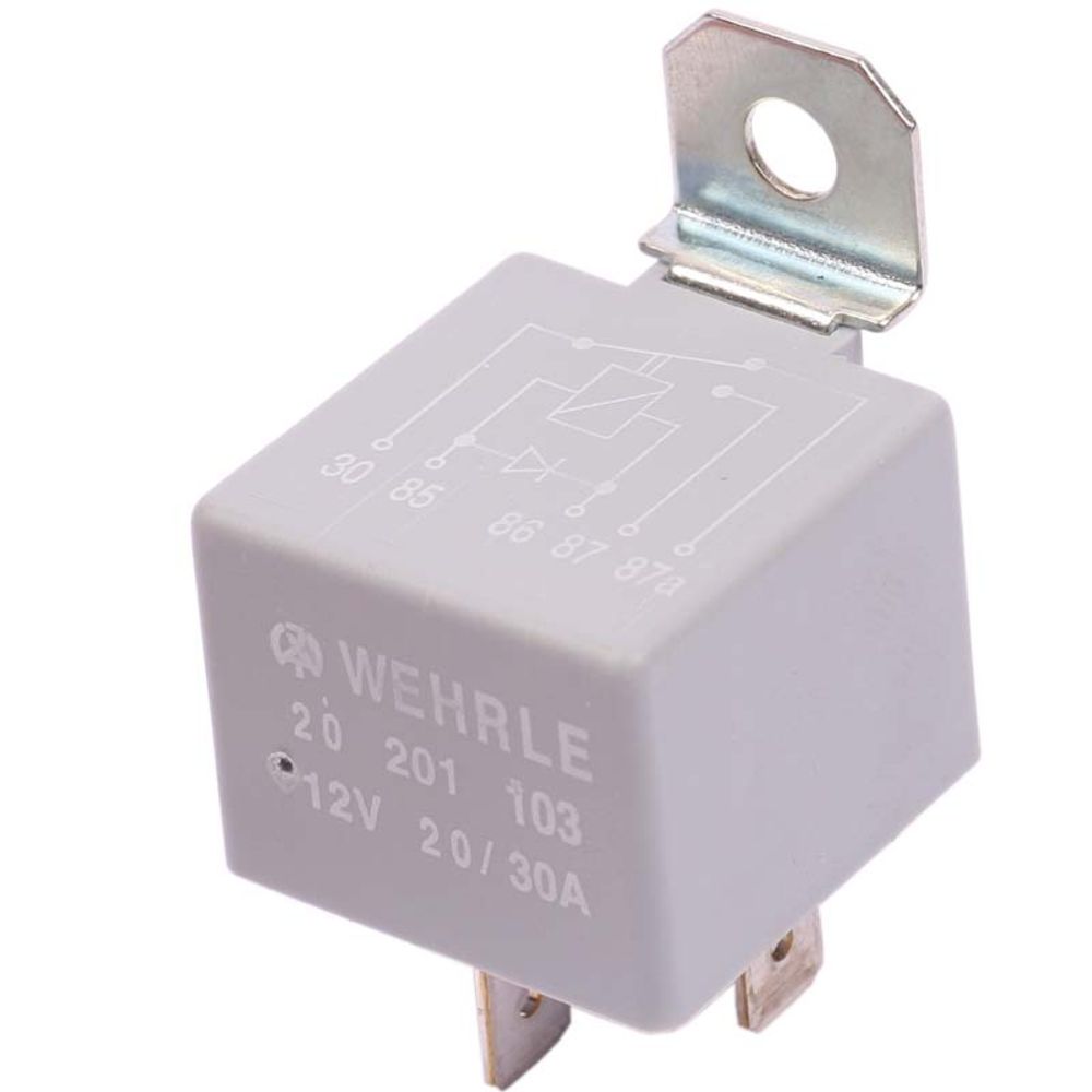 Vaihtorele+diodi 12V/30A