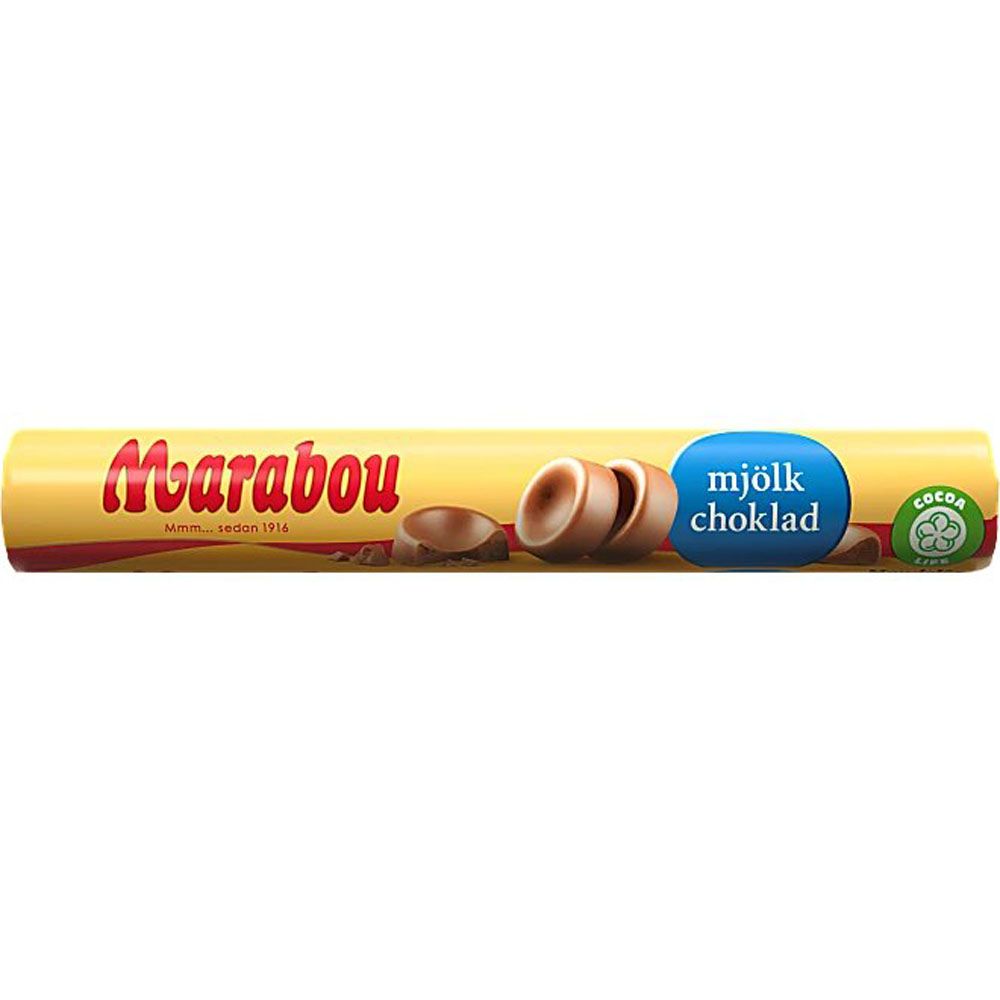 Marabou Maitosuklaa nappirulla 74 g
