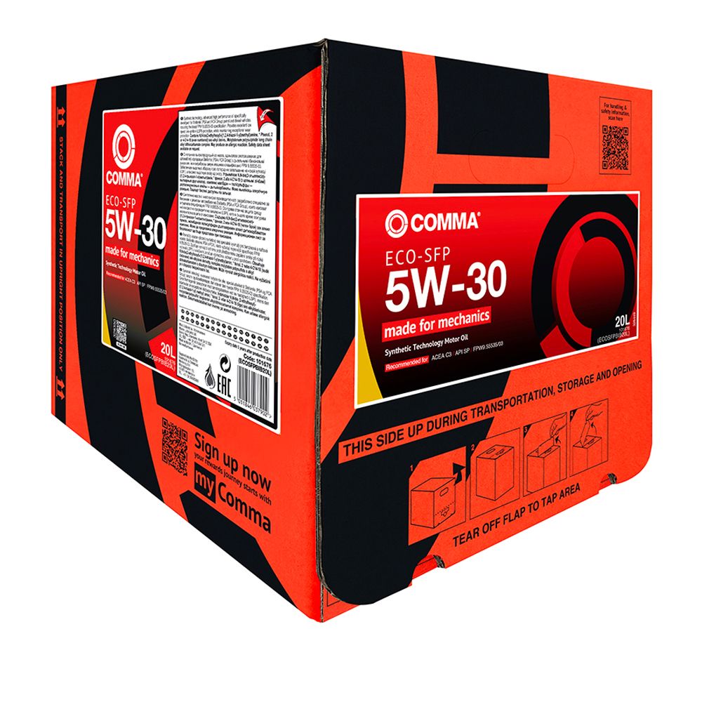 Comma Eco-SFP 5W30 BIB 20L Moottoriöljy