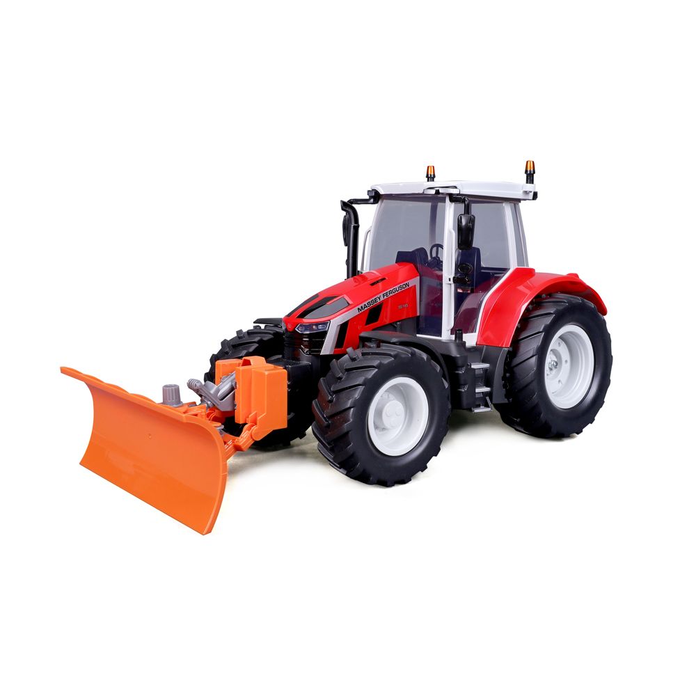 Maisto Tech RC traktor Massey Ferguson lumelükkajaga