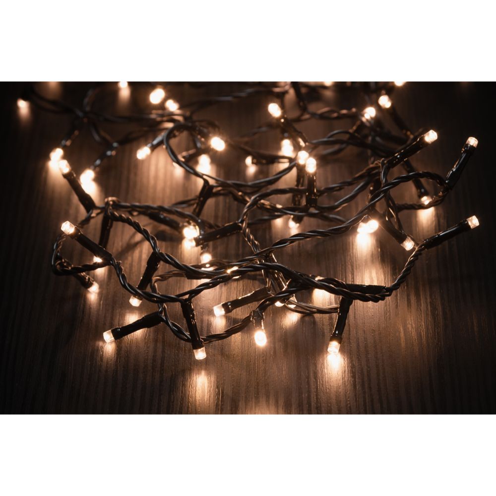 Finnlumor 600 LED ljusslinga utomhus varmvit