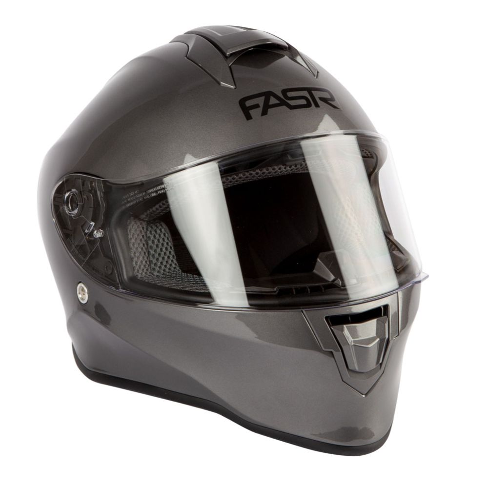 Fastr FF151 moottoripyöräkypärä harmaa XL