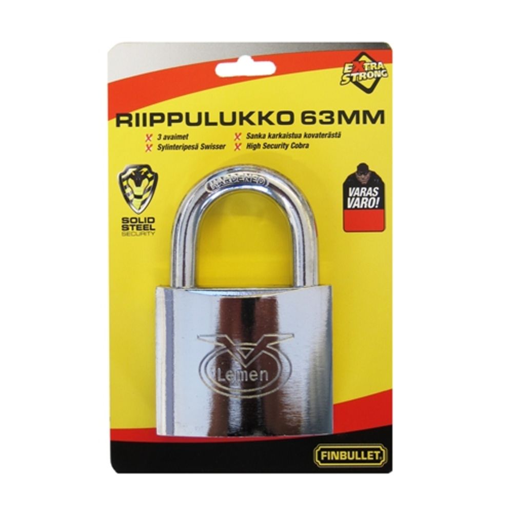 Riippulukko 63 mm