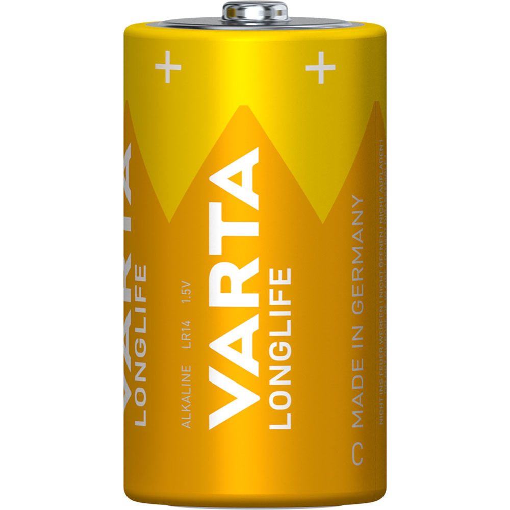 VARTA Longlife C-batteri, 2 st.