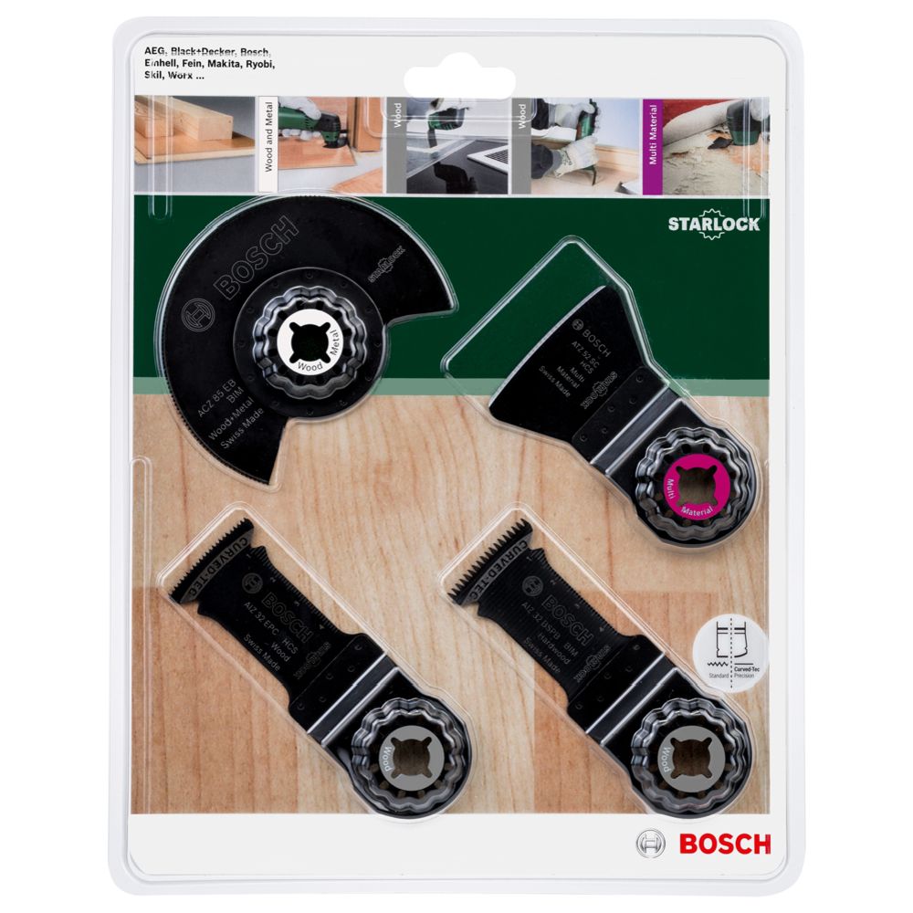 Bosch Starlock lattian asennussarja 4 osaa