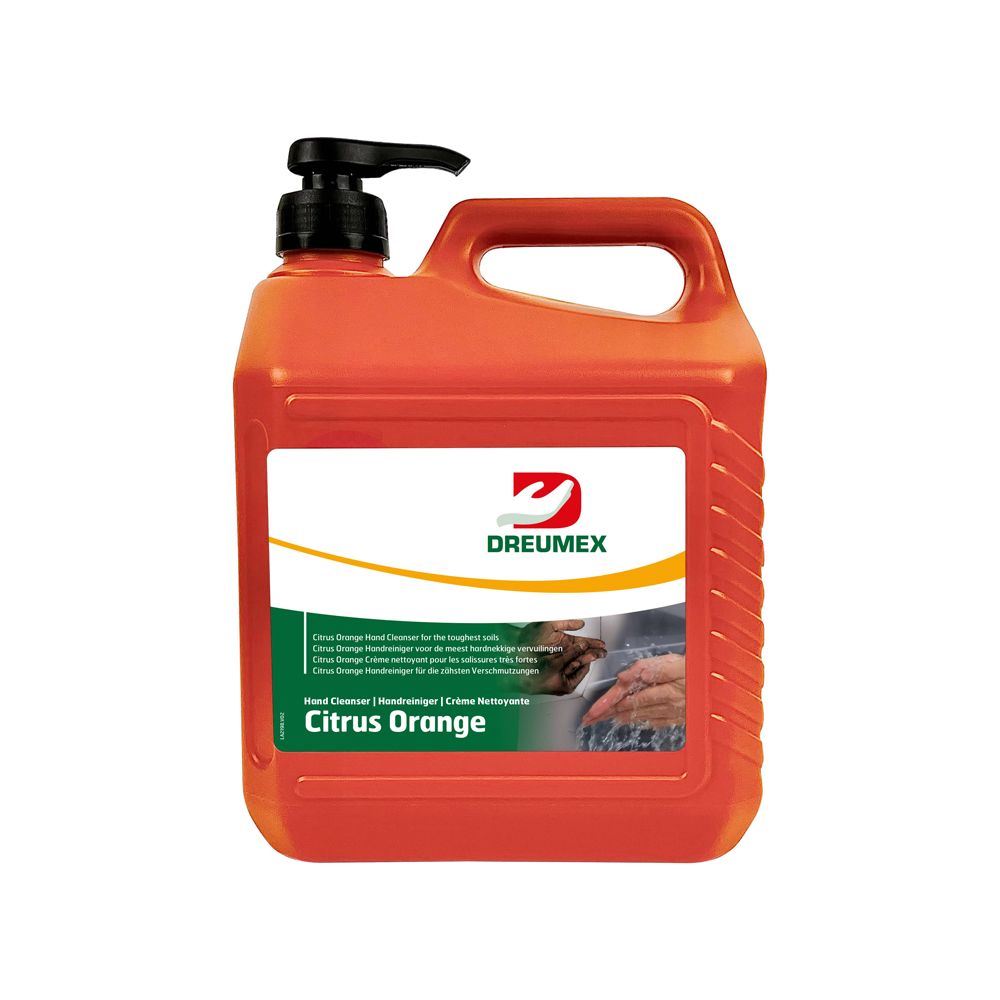 Dreumex Citrus Orange kätepuhastusvahend 3,78 l