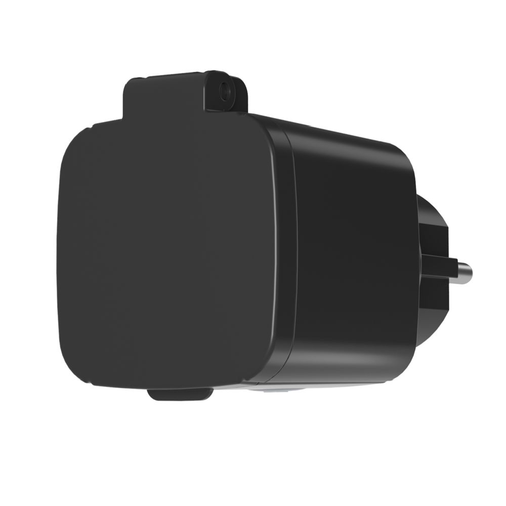 Emax Smart WiFi välistingimustesse mõeldud pistikupesa koos energiakulumõõtjaga 16A IP44