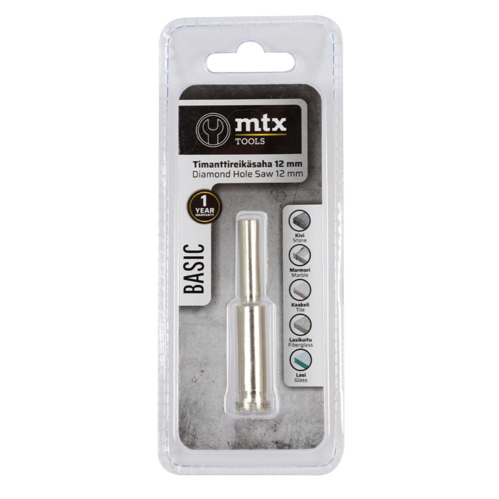 MTX Tools Basic timanttireikäsaha 12 mm