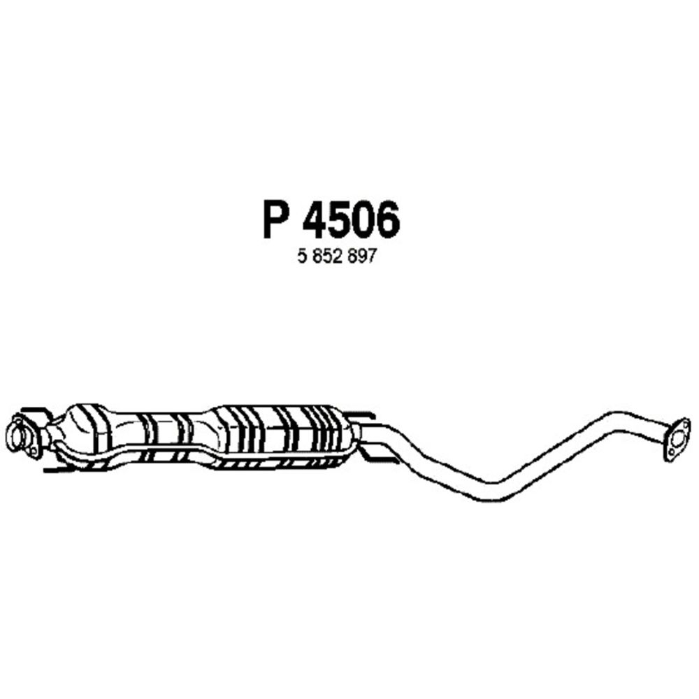 Keskiäänenvaimentaja 14-4460