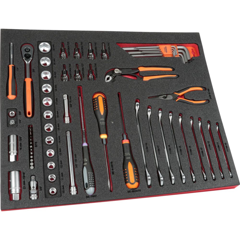 Bahco BETMS1100000372 autotöökoja universaaltööriistade komplekt 64 osa