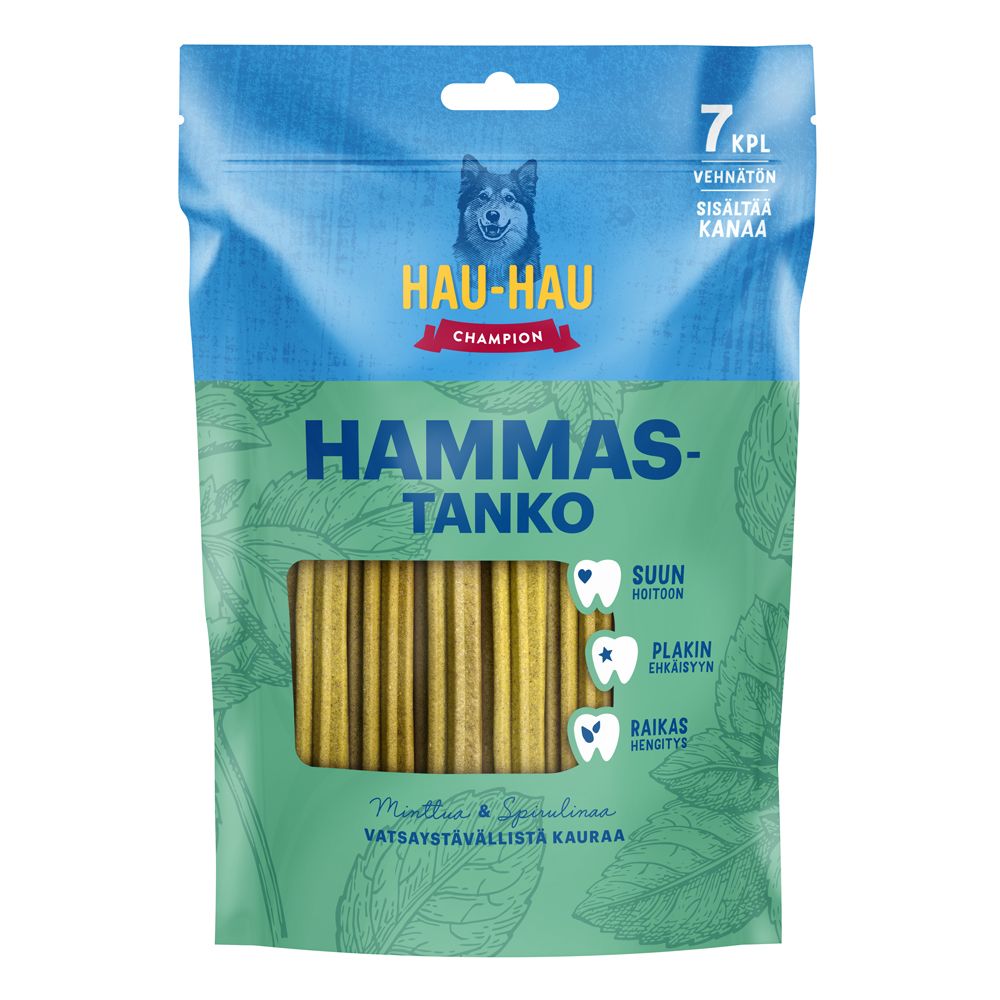 Hau-Hau Champion hambahooldus närimispulgad, 7 tk, 200 g