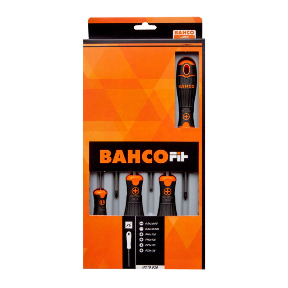 Bahco B219.026 kruvikeerajate komplekt 6 osa