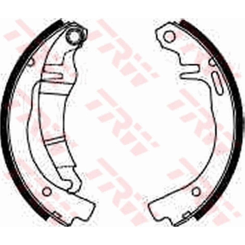 Bromsbackar, sats 22-3060
