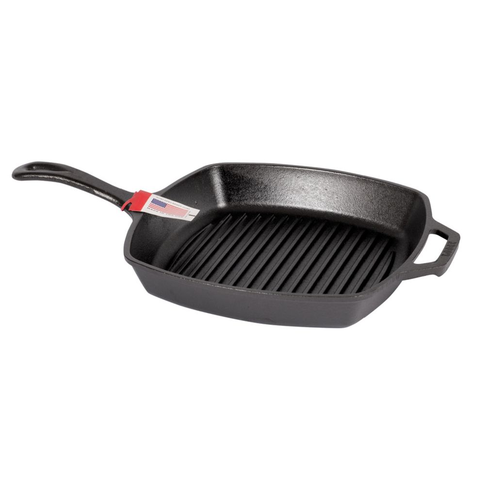 Lodge L8SGPWLFI Wildlife malmist grillpann 26 cm