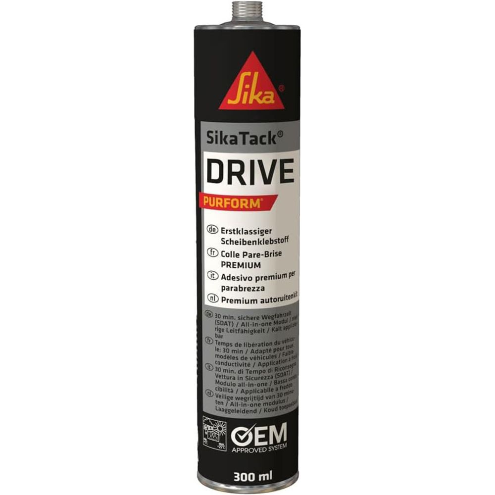 SikaTack® DRIVE Purform® (60min) tuulilasiliima 300 ml