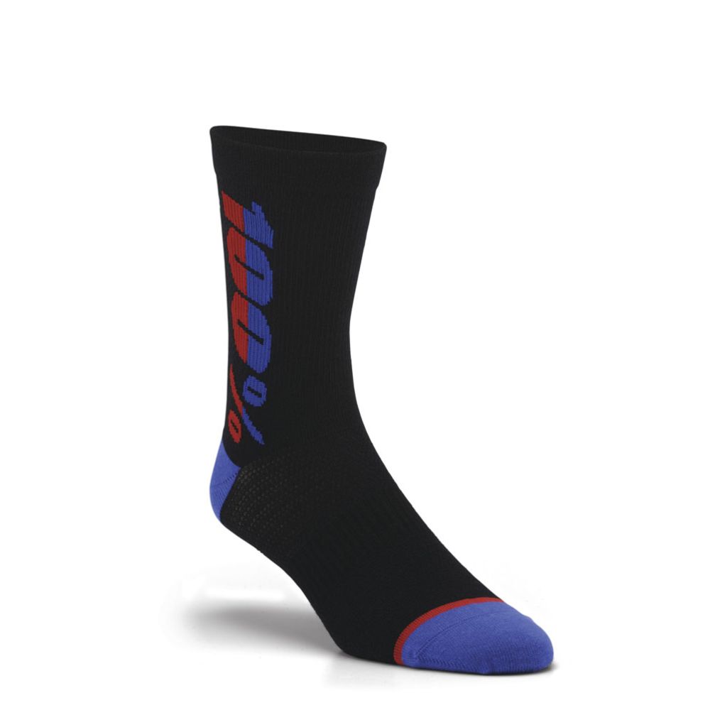 100% Rythym MTB-strumpor svart